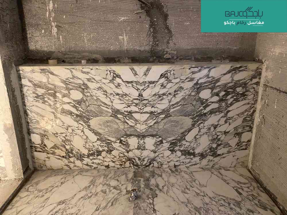 تركيب الرخام على الحوائط بكافة الطرق المعتمدة